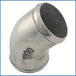 2.75” tight radius 45° elbow intake pipe SPA TURBO USA