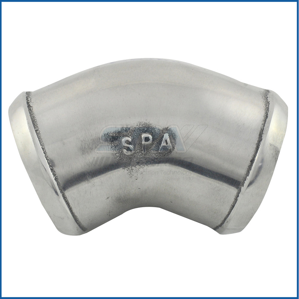 2.75” tight radius 45° elbow intake pipe SPA TURBO USA