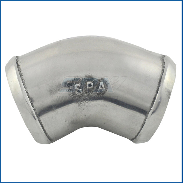 2.75” tight radius 45° elbow intake pipe SPA TURBO USA