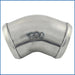 2.75” tight radius 45° elbow intake pipe SPA TURBO USA