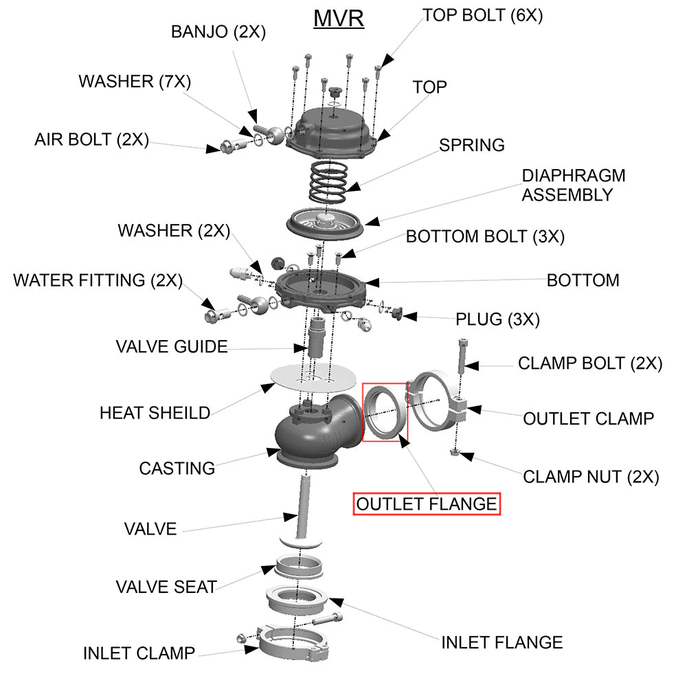 Outlet Flange for TiAL 38mm MV-S Wastegate 304 Stainless Ace Race Parts