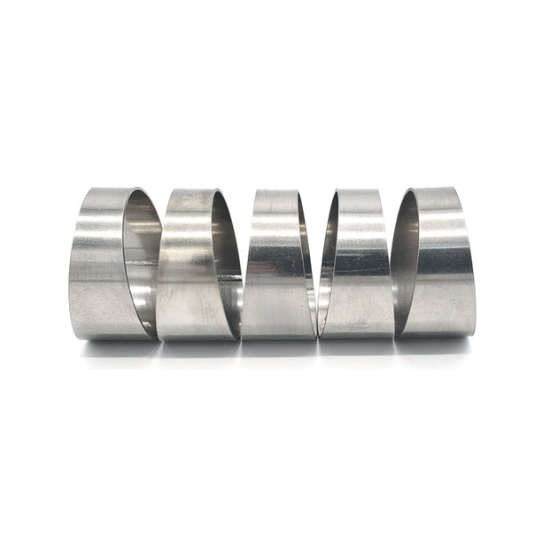 1.500" 16ga Long Radius (1.5D) Pie Cut 304 Stainless (45° Bend - 5 Pieces Total) Ace Race Parts