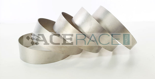 3.000" OD x 0.039" (1mm) Long Radius (1.5D) Pie Cut CP1 Titanium (45° Bend - 5 Pieces Total) Ace Race Parts