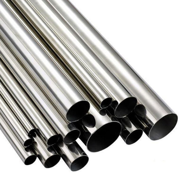 1.250" OD 16ga Round Tube - Polished OD - 6061 Aluminum - 2 Foot Length Ace Race Parts