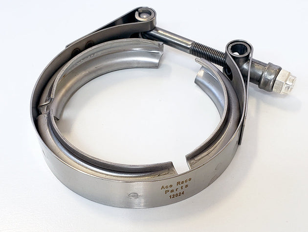 2.500" V-Band Clamp (for 3.237" OD Aluminum and Stainless Flanges) - 304 Stainless Ace Race Parts