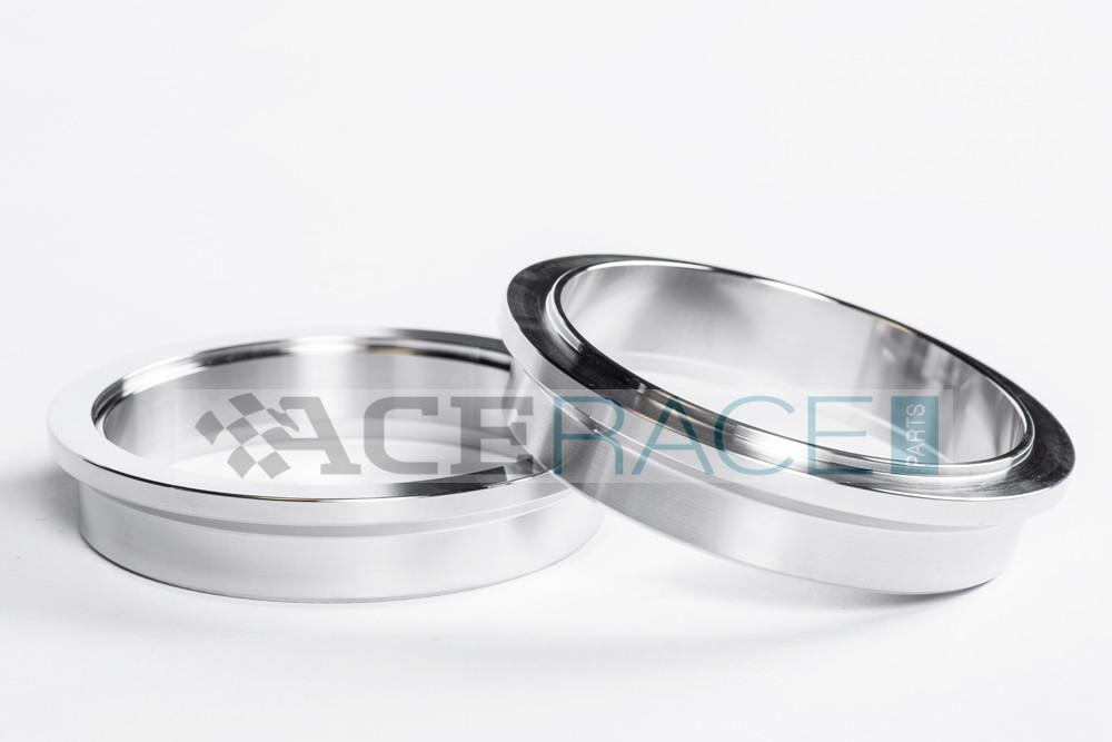 2.250" V-Band Assembly Mild Steel/Stainless Combination - Standard Clamp Ace Race Parts