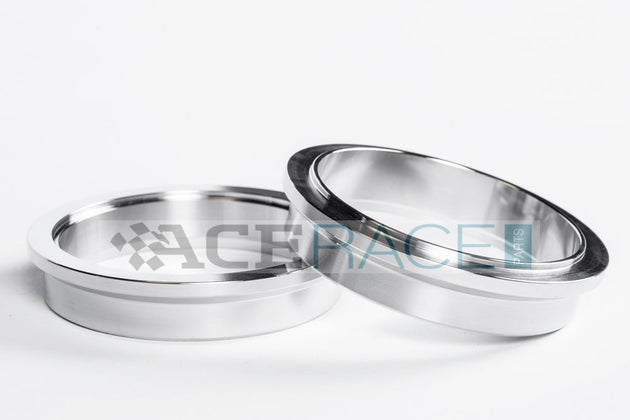 2.500" V-Band Assembly Mild Steel/Stainless Combination - Standard Clamp Ace Race Parts