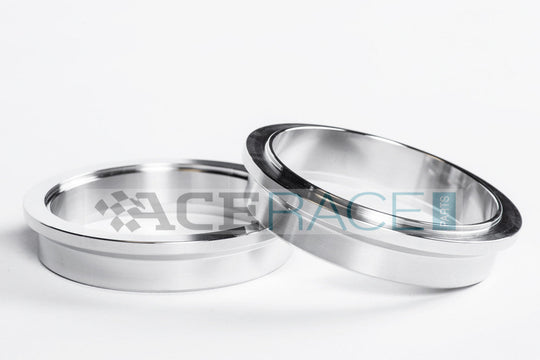 4.500" V-Band Assembly "Male/Female" 304 Stainless - Standard Clamp Ace Race Parts