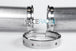 1.500" V-Band Assembly "Male/Female" 304 Stainless - Standard Clamp Ace Race Parts