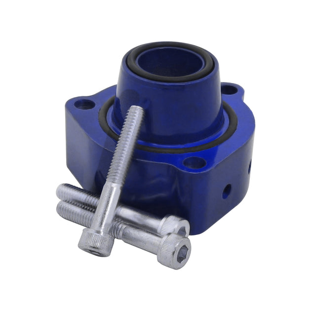 Aluminum Blow Off Valve Adapter Spacer BOV VW 2.0 TSI / TFSI (JETTA / PASSAT / TIGUAN) - Engine 200hp - Blue Series SPA TURBO USA