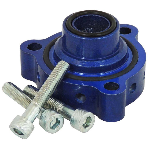 Aluminum Blow Off Valve Adapter Spacer BOV THP Mini Cooper / Peugeot / Citroen 1.6 Turbo - Blue Series SPA TURBO USA