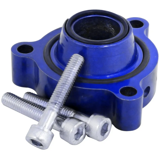 Aluminum Blow Off Valve Adapter Spacer BOV BMW N20 N55 320i 328i 520i 525i - Blue Series SPA TURBO USA