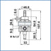BMW E30-E28-E23 / Porsche 924-944 / Volvo in rail fuel pressure regulator FPR SPA TURBO USA