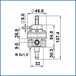 BMW E30-E28-E23 / Porsche 924-944 / Volvo in rail fuel pressure regulator FPR SPA TURBO USA