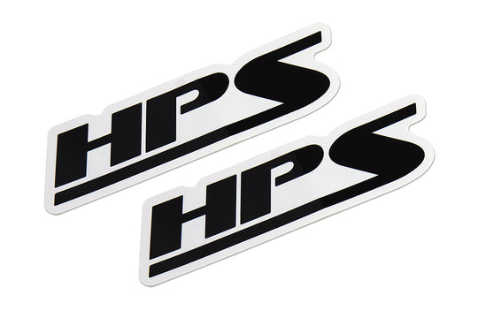 HPS 5" Print on Clear Vinyl Stickers 2pcs FR SPORT