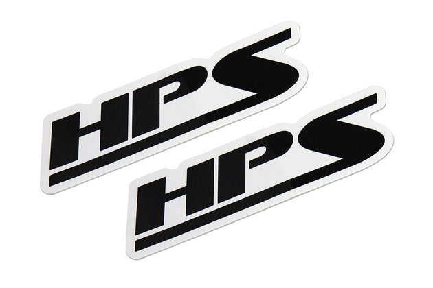 HPS 5" Print on Clear Vinyl Stickers 2pcs FR SPORT