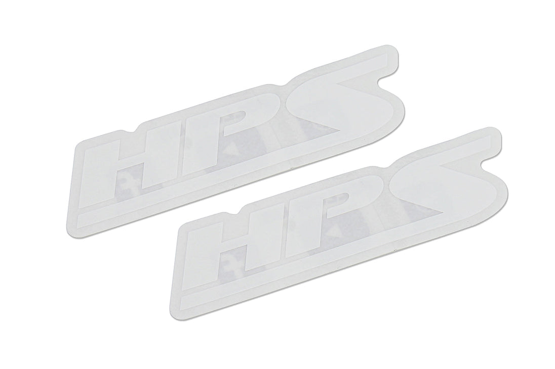 HPS 5" Print on Clear Vinyl Stickers 2pcs FR SPORT