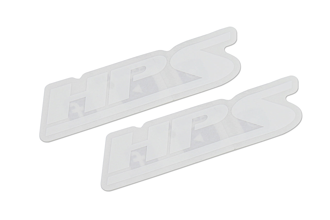 HPS 5" Print on Clear Vinyl Stickers 2pcs FR SPORT