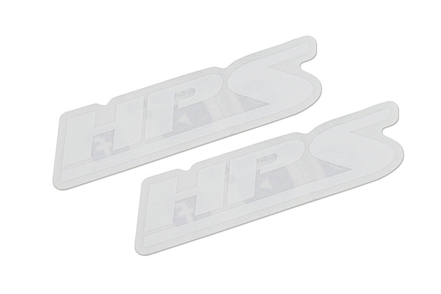 HPS 5" Print on Clear Vinyl Stickers 2pcs FR SPORT