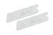 HPS 5" Print on Clear Vinyl Stickers 2pcs FR SPORT