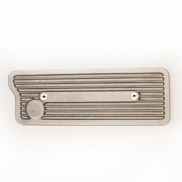 ACE’s valley pan boast that classic finned look that will compliment your 364-425 Buick Nailhead.  The only aftermarket cast valley pan which clears the OEM dual quad manifold – without modification!Features:INCLUDES: DFW Speed Syndicate