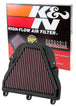 K&N 06-12 Triumph Daytona 675/675 SE/675R/Street Triple/Street Triple R Replacement Air Filter - DFW Speed Syndicate