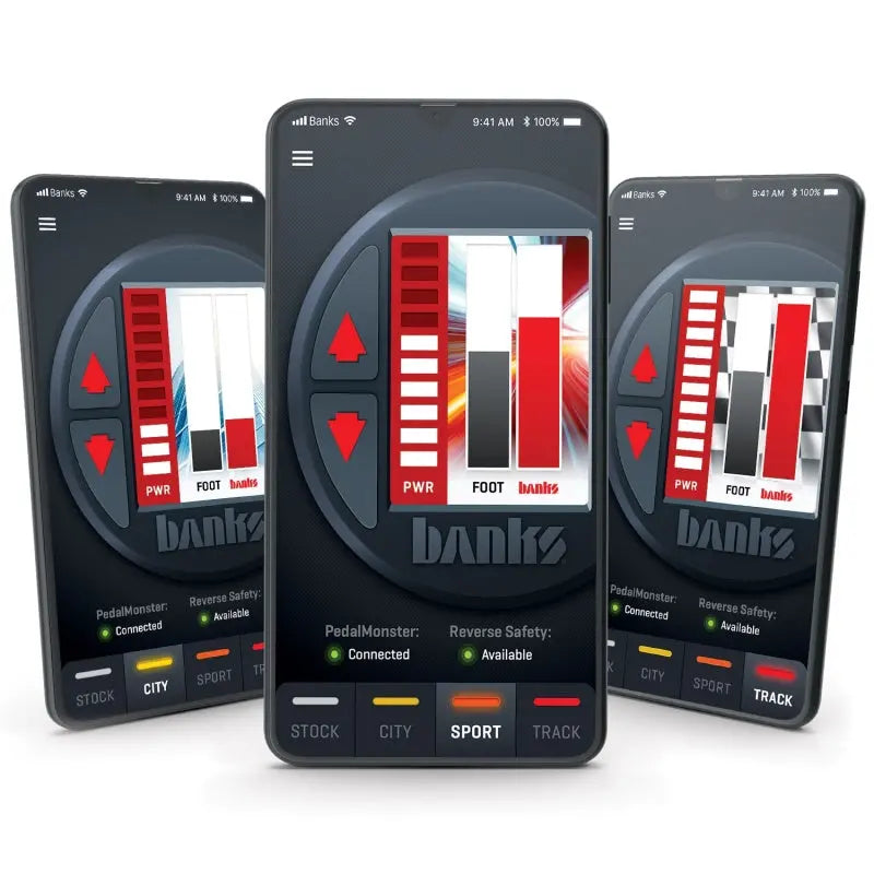 Banks Power Pedal Monster Kit (Stand-Alone) - TE Connectivity MT2 - 6 Way - Use w/iDash 1.8 Banks Power