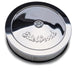 Edelbrock Air Cleaner Pro-Flo Series Round Steel Top Paper Element 14In Dia X 3 75In Dropped Base Edelbrock