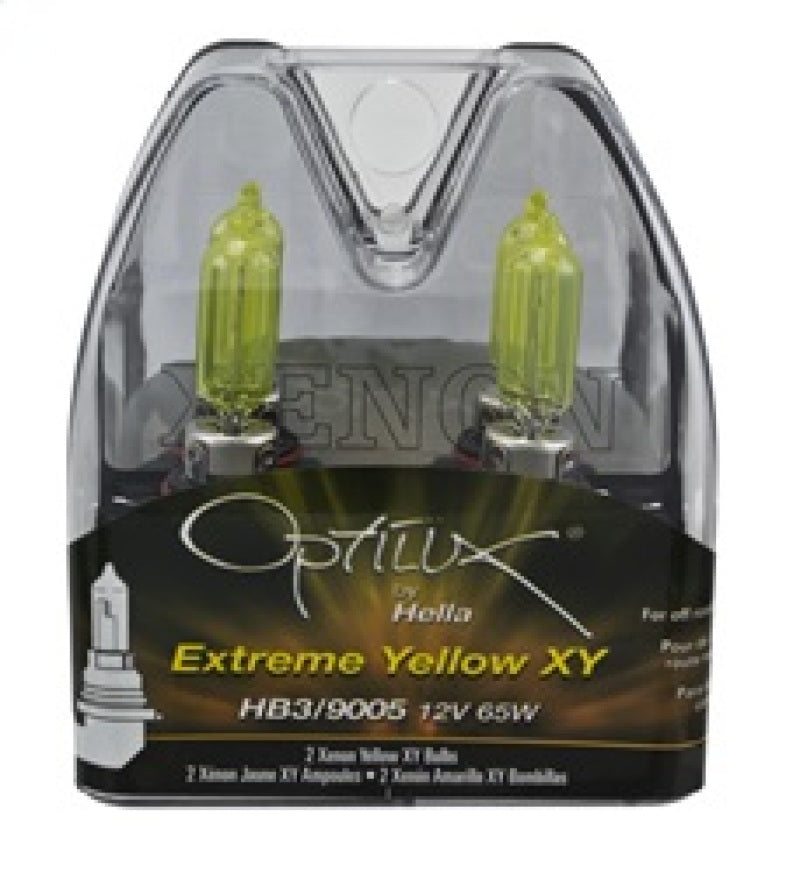 Hella Optilux HB3 9005 12V/65W XY Xenon Yellow Bulb - DFW Speed Syndicate