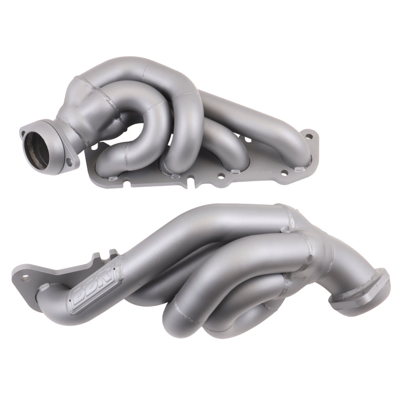 BBK 11-14 Ford F-150 Coyote 5.0 Shorty Tuned Length Exhaust Headers - 1-3/4in Titanium Ceramic - DFW Speed Syndicate