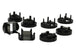 Whiteline 05+ BMW 1 Series/3/05-10/11 3 Series Rear Crossmember-Fr & Rr Mount Insert Bushing - DFW Speed Syndicate