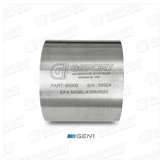 G-Sport Gen1 UHO EPA Compliant Catalytic Converter Core - 4.500" Body x 4.000" Long (85002) Ace Race Parts