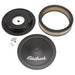 Edelbrock Air Cleaner Pro-Flo Series Round Steel Top Paper Element 14In Dia X 3 75In Dropped Base Edelbrock