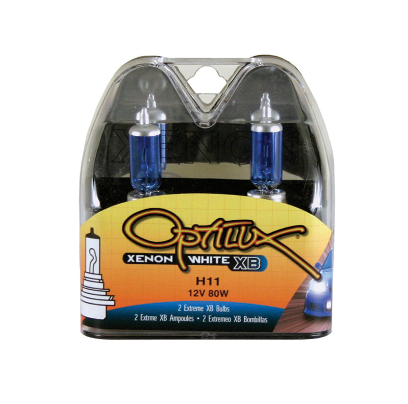Hella Optilux XB Extreme Type H11 12V 80W Blue Bulbs - Pair - DFW Speed Syndicate
