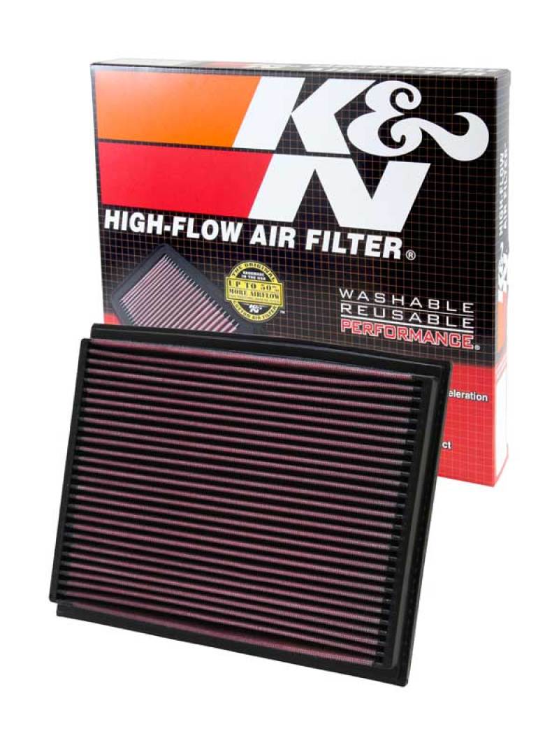 K&N 01-09 Audi A4/RS4/S4 Drop In Air Filter - DFW Speed Syndicate