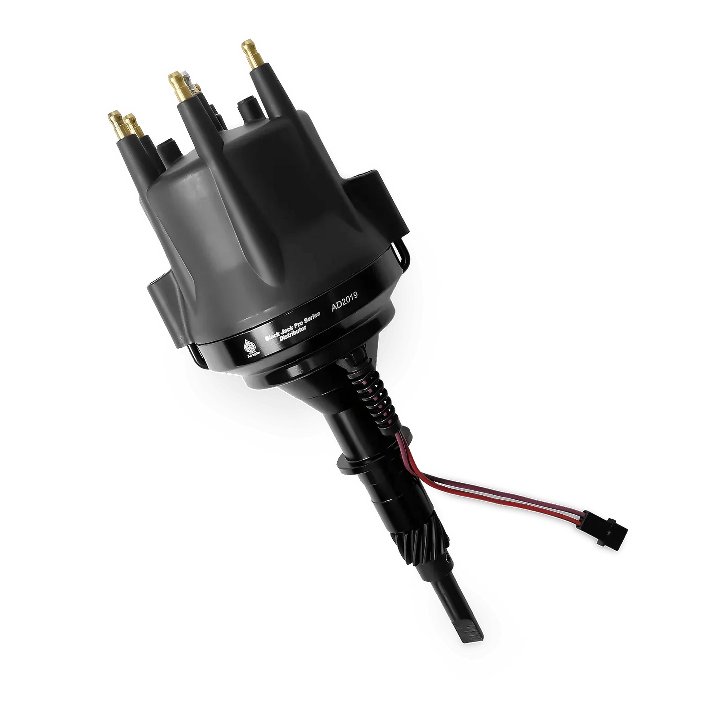 ACES Fuel Injection. AMC/Jeep 232-258 6 Cylinder Mag Pick Up Black Jack Pro Distributor