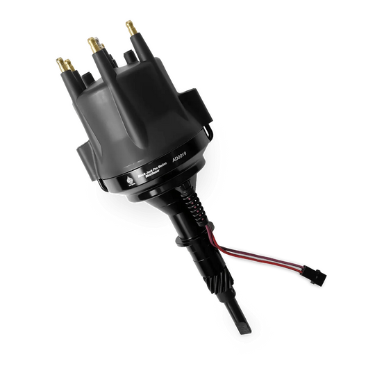 ACES Fuel Injection. AMC/Jeep 232-258 6 Cylinder Mag Pick Up Black Jack Pro Distributor