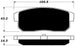 Porterfield Brake Pads for 2005 MAZDA RX 8 FR SPORT