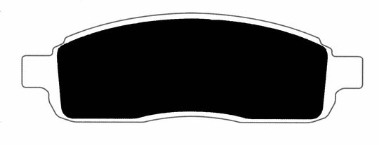 Porterfield Brake Pads for 2004 FORD F150 4WD New Model 6 Lug FR SPORT