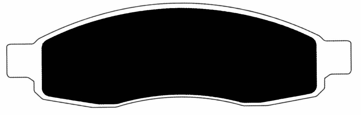 Porterfield Brake Pads for 2004 NISSAN TITAN FR SPORT