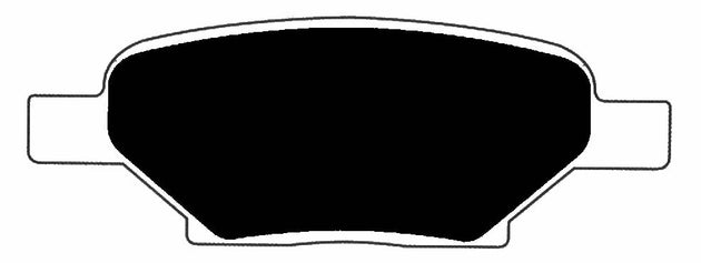 Porterfield Brake Pads for 2009 PONTIAC G6 FR SPORT