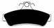 Porterfield Brake Pads for 2004 PONTIAC GTO FR SPORT