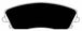 Porterfield Brake Pads for 2018 DODGE CHALLENGER V6 w/Touring Brks FR SPORT