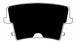 Porterfield Brake Pads for 2016 DODGE CHARGER V6 RWD FR SPORT