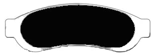 Porterfield Brake Pads for 2007 FORD F250 Pickup 3/4 Ton 2WD FR SPORT