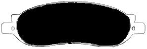 Porterfield Brake Pads for 2005 FORD F250 Pickup 3/4 Ton 2WD FR SPORT