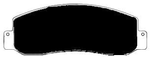 Porterfield Brake Pads for 2006 FORD F350 1 Ton 2WD SRW FR SPORT