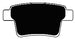 Porterfield Brake Pads for 2005 JAGUAR X Type FR SPORT