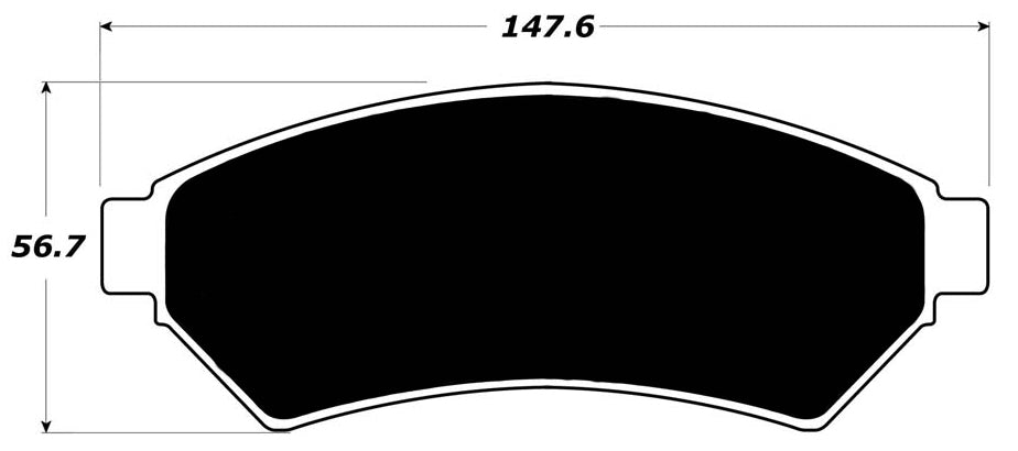 Porterfield Brake Pads for 2008 PONTIAC MONTANA FR SPORT