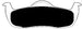 Porterfield Brake Pads for 2006 JEEP COMMANDER FR SPORT